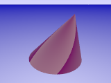 Oblique cone Oblique cone