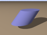 Oblique cylinder Oblique cylinder