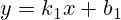 y=k_1x+b_1