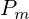 P_m