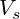 V_s
