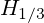 H_{1/3}