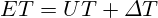 ET = UT+{\varDelta}T