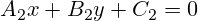 A_2x+B_2y+C_2=0